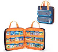 LoDrid Estuche de Viaje Compatible con Little Tikes Story Dream Machine los Libros, con Capacidad para hasta 8 Personajes y 24 Libros para la colección Storybook, Characters, Azul (Solo Bolsa)