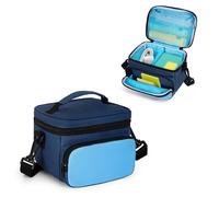 LoDrid Funda de transporte compatible con el sistema de juegos Nex Playground, organizador de almacenamiento con correa para el hombro para consola de juegos y otros accesorios, azul, solo bolsa