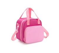 LoDrid Funda de transporte compatible con Little Tikes Story Dream Machine Starter Set, múltiples bolsillos de PVC para libros y accesorios, rosa, solo bolsa (diseño patentado)