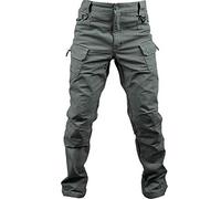 Loeay Pantalón de Carga Regular para Hombre Pantalón de Trabajo de Combate del ejército Pantalones tácticos Militares Ocasionales Pantalones con múltiples Bolsillos para Caminar Verde S