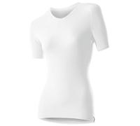 Löffler - Camiseta de Acampada y Senderismo para Mujer, tamaño 42, Color Blanco