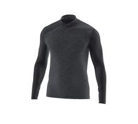 LÖFFLER Camiseta interior de hombre Stripes Transtex negro | 54