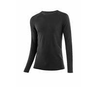 LÖFFLER Camiseta interior para hombre TRANSTEX® Merino negro | 48