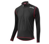 Löffler - Camiseta para Hombre Transtex Light - Jersey Cortavientos, otoño/Invierno, Hombre, Color Negro y Rojo, tamaño 48