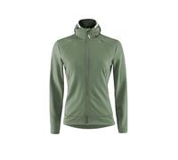 LÖFFLER Chaqueta polar de esquí de fondo Tech-Merino con capucha para mujer oliva | 34