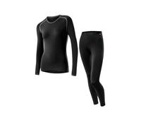LÖFFLER Conjunto de ropa interior funcional para mujer TRANSTEX WARM negro | 36