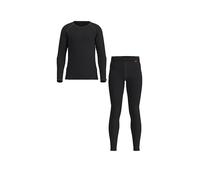 LÖFFLER Conjunto de ropa interior para niños TRANSTEX® WARM negro | 140