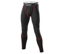 LÖFFLER HR. Calzoncillos Cortavientos Transtex Light, Hombre, Negro y Rojo, 50