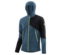 LÖFFLER M Hooded Jacket Agilo As - Hombre - Gris / Negro - talla S- modelo 2023