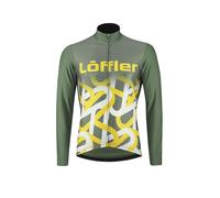 LÖFFLER Maillot de ciclismo para hombre Ambassador MID oliva | 56
