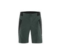 LÖFFLER Pantalón corto de ciclismo para hombre Voyage-E-CSL verde oscuro | 50