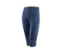 LÖFFLER Pantalón de ciclismo para mujer CSL 3/4 azul oscuro | 46