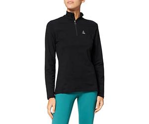 Löffler Transtex Basi - Jersey de Manga Larga para Mujer, Mujer, Pulli Transtex Basic, Negro, 36 [DE 34]
