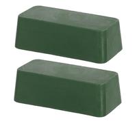 LOEFLIFA 2 Piezas Pasta Pulidora Metálica para Acero Inoxidable y Aluminio Cera Sólida para Eliminar Arañazos Protección Duradera y Fácil Aplicación Diy