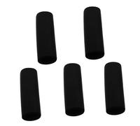 LOEFLIFA 5 Piezas Manga de Espuma para Correa de Perro Funda Ergonómica Antideslizante para Agarre Cómodo Protector Duradero para Correas de Mascotas Compatible con Perros y Gatos Negro