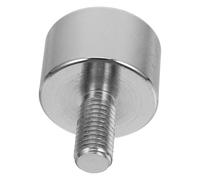 LOEFLIFA Rodamiento de Bolas de Transferencia con Rosca de Acero de 12 Mm para Maquinaria Industrial, Rodillo de Metal de 1 Pulgada, Rueda Giratoria de Bola de Alta Resistencia