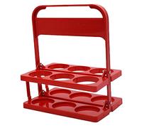 LOEFLIFA Soporte Portátil para Botellas Cerveza y Vino Botellero Compacto para Bar y Hogar