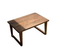 loeusjfnr Chabudai Kang De Madera Maciza De Nogal Negro, Pequeña Mesa De Té For Balcón For Varios Hogares, Mesa De Centro Moderna Y Sencilla con Ventana De Bahía Mesa Baja