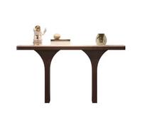loeusjfnr Mesa de Sofá para Vestíbulo Estrecha Mesa Larga Ultra Estrecha contra La Pared, De Porche Madera Maciza Roca, Pasillo Entrada