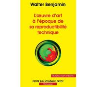 L'oeuvre d'art à l'époque de sa reproductibilité