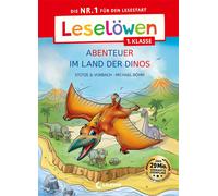 Loewe Erstleseb Leselöwen 1. Klasse - Abenteuer im Land der Dinos: D (Tapa dura)
