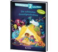 Loewe Erstleseb Lesenlernen in 3 Schritten - Die schönsten Gruselges (Tapa dura)
