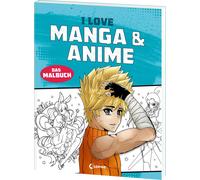 Loewe Kreativ I love Manga & Anime - Das Malbuch: Perfektes Gesche (Tapa blanda)