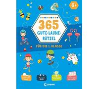 Loewe Lernen un 365 Gute-Laune-Rätsel für die 1. Klasse: Mit guter (Tapa blanda)