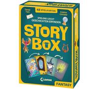 Loewe Verlag GmbH Story Box - Fantasy: Entfalte Deine Fantasie und erfinde kreative Geschichten - Kartenbox für Kinder AB 7 Jahren - Kreativer Spielspaß allein und in Der Gruppe