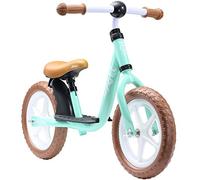 LÖWENRAD Bicicleta sin Pedales para niños y niñas a Partir de 3-4 año, Bici 12" Ligero (3KG) con sillín y manubrio Regulable, Turquesa