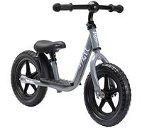LÖWENRAD Bicicleta sin Pedales para niños y niñas a Partir de 3-4 año, Bici 12" Ligero (3KG) con sillín y manubrio Regulable, Gris