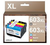 LOFBLAT Cartuchos de Impresora 603XL, compatibles con Epson 603 603 XL, para Epson Expression Home XP-3100 XP-4100 XP-2100 XP-2105 XP-3105 XP-4105 Workforce WF-2830 WF-2810 WF-2835 WF-2850
