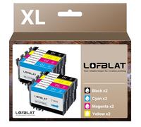 LOFBLAT compatibles con Epson 603 XL Multipack Cartuchos de Tinta para Expression Home XP-2100 XP-2105 XP-3100 XP-2150 XP-4100 XP-2100 Workforce WF-2810 WF-2830 WF-2850 (8 Packs)