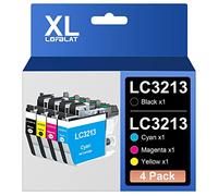 LOFBLAT LC-3213 XL Cartuchos de Impresora de Repuesto para Brother LC3213 LC-3213 XL Multipack para Brother MFC-J491DW MFC-J497DW DCP-J572dw MFC-J890DW MFC-J895DW DCP-J772DW DCP-J774DW(4 Unidades,