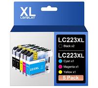 LOFBLAT LC223XL, Remanufacturados para Brother LC-223 XL, Compatible para Impresoras Brother MFC J5320DW J4420DW J480DW J880DW J5625DW DCP J4120DW J562DW (Pack de 5)