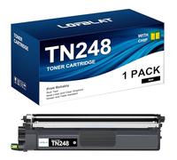 LOFBLAT TN248 TN248XL TN-248CMYK Compatible para Brother TN248 TN248XL Negro para Brother MFC-L3760CDW Tóner para MFC-L3740CDW MFC-L3740CDWE DCP-L3560CDW DCP-L3555CDW HL-L3520CDWE (Negro)