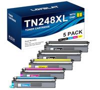 LOFBLAT TN248XL TN-248XL TN248 Compatible con Brother TN 248XL TN-248 para Brother DCP-L3560CDW MFC-L8390CDW HL-L3240cdw MFC-L3740CDWE MFC-L3760cdw DCP-L3520cdwe MFC-L8340cdw multifunción