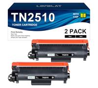 LOFBLAT TN2510, Compatible con Brother TN-2510, para Brother MFC-L2800DW DCP-L2627DWE DCP-L2660DW MFC-L2860DWE MFC-L2860DW MFC-L2827DWXL MFC-L2827DW MFC-L2827DWE