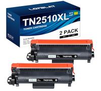 LOFBLAT TN2510XL, Compatible con Brother TN-2510XL, para Brother MFC-L2800DW DCP-L2627DWE DCP-L2660DW MFC-L2860DWE MFC-L2860DW MFC-L2827DWXL MFC-L2827DW MFC-L2827DWE