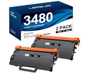 LOFBLAT TN3480 TN3430 Cartucho de tóner Negro Compatible con Brother TN-3480 para Brother HL-L5100DN MFC-L5750DW MFC-L5700DW DCP-L5500DN HL-L5200DW HL-L6400DW MFC L5750DW HL L5100DN HL-L5000D TN-343