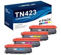 LOFBLAT TN423 TN421 Cartucho de tóner Compatible como Repuesto para Brother TN-423 TN-423BK TN-421 MFC-L8690CDW MFC L8690CDW DCP-L8410CDW MFC-L8900CDW HL-L8260CDW HL-L8360CDW Negro Cian Amarillo