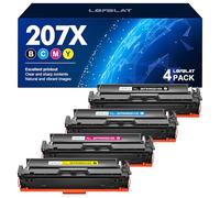 LOFBLAT Tóner 207X, sin Chip, Compatible con tóner HP 207A 207X W2210X, para HP Color Laserjet Pro MFP M283fdw M255dw M282nw M283fdn M255nw W2210X W2211X W2212X W2213X