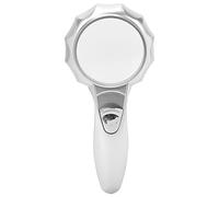 Lofe con 6 Luces LED, Lupas de Mano con 3 Modos de Iluminación, Lupa para Lectura para Personas Mayores, Joyería, Artesanía, Libros