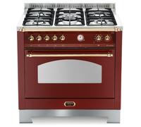 LOFRA 60060039 DOLCEVITA RRG96MFT/CI COCINA 90CM ROJO BURDEOS/BRONCE CE.A