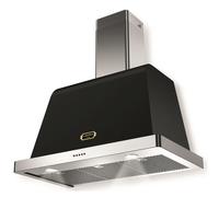 Lofra Campana Cisne 90CM Negro Mate Motor 800m3 Comandos Frontal Mando