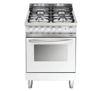 LOFRA MB66MF COCINA 60CM HORNO ELÉCTRICO 4 FUEGOS INOX COLOR BLANCO CE. A
