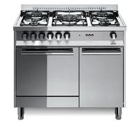 LOFRA Cocina 80Cm Horno Eléctrico Estático 5 Fuegos CE Acero Inoxidable M85EC