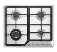 Lofra Cocina A Gas HDS690 Artes 60Cm 4 Quemadores Acero Inoxidable Satinado