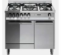 LOFRA COCINA M85GC HORNO ESTÁTICO A GAS 5 FUEGOS VANO LATERAL CE. INOX