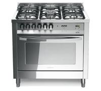 LOFRA COCINA PLG96MFT/C 90CM INOX HORNO ELÉCTRICO VENTILADO 5 FUEGOS GAS CE.A+